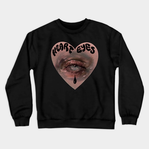 Heart eyes Crewneck Sweatshirt by Inkdoski